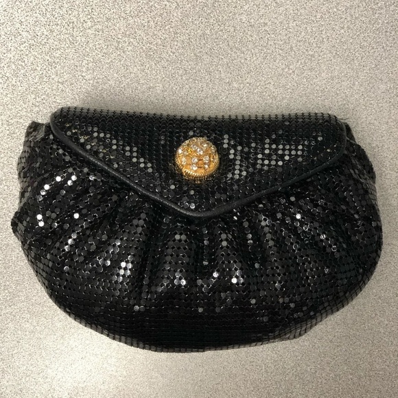 BLACK Evening Beaded Bag - Picture 1 of 3